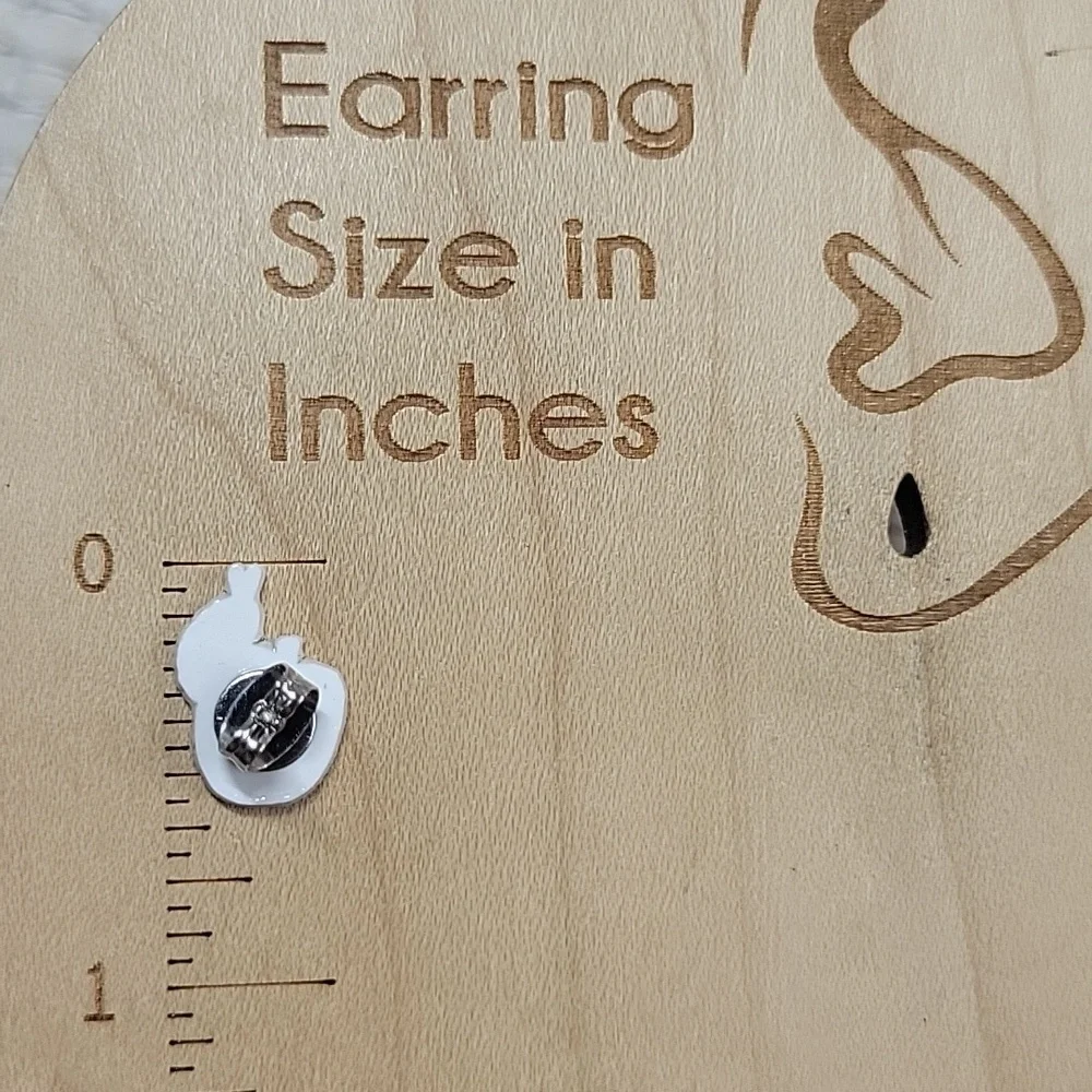 🔥LAST PAIR🔥 THE VERY HUNGRY CATERPILLAR STUD EARRINGS